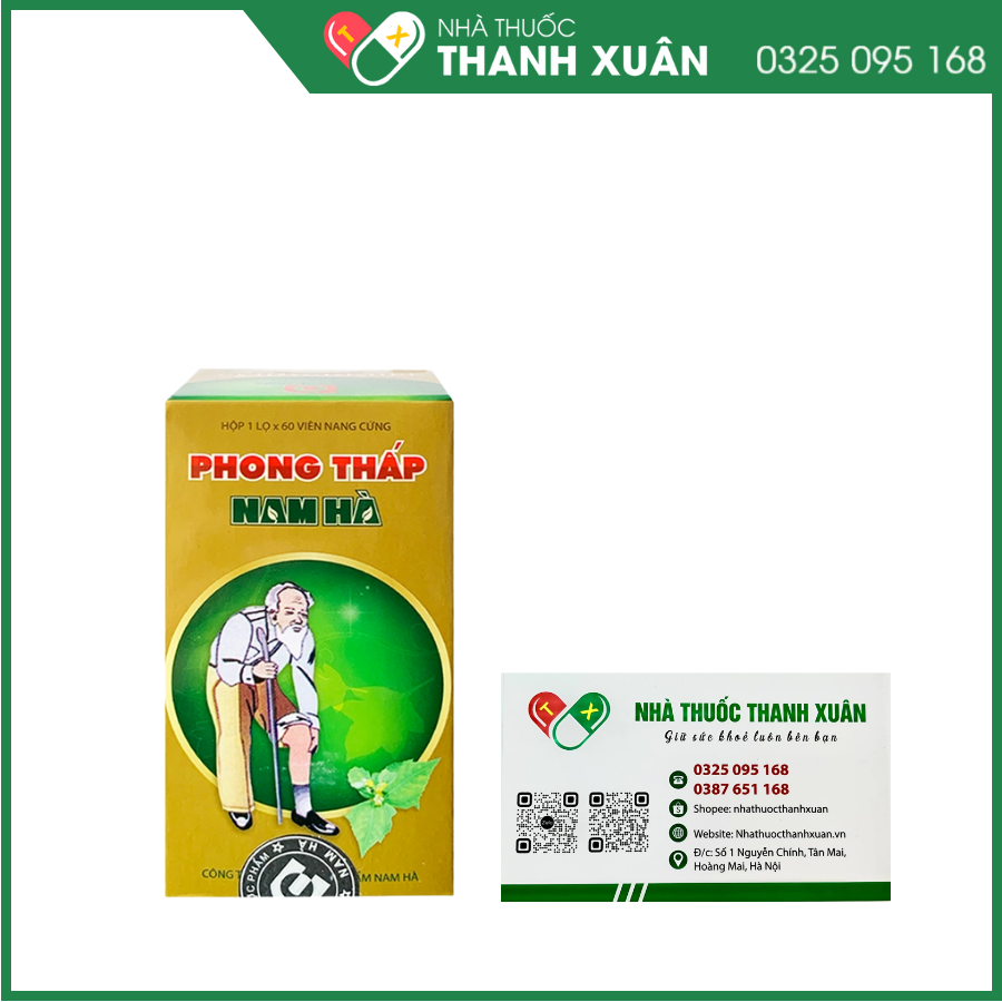Phong thấp Nam Hà điều trị các bệnh phong tê thấp, tê buồn chân tay